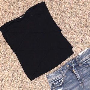 Black tube top